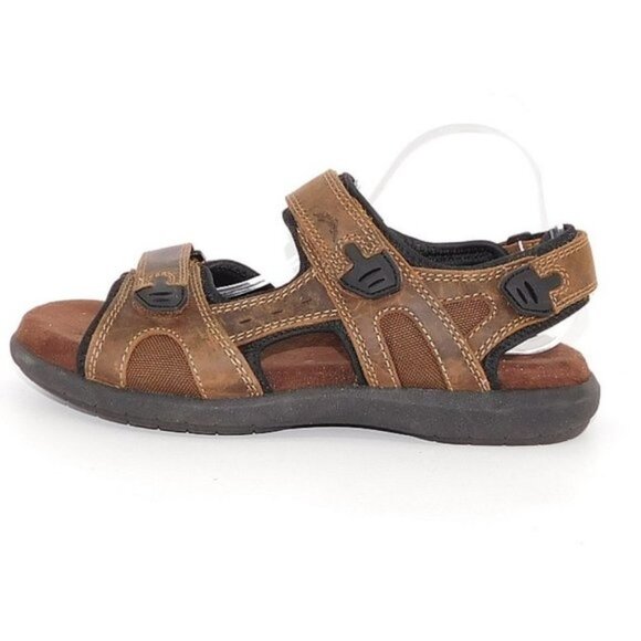 Appalachian Trial "Baxter" Brown Leather Sandal - Picture 13 of 13